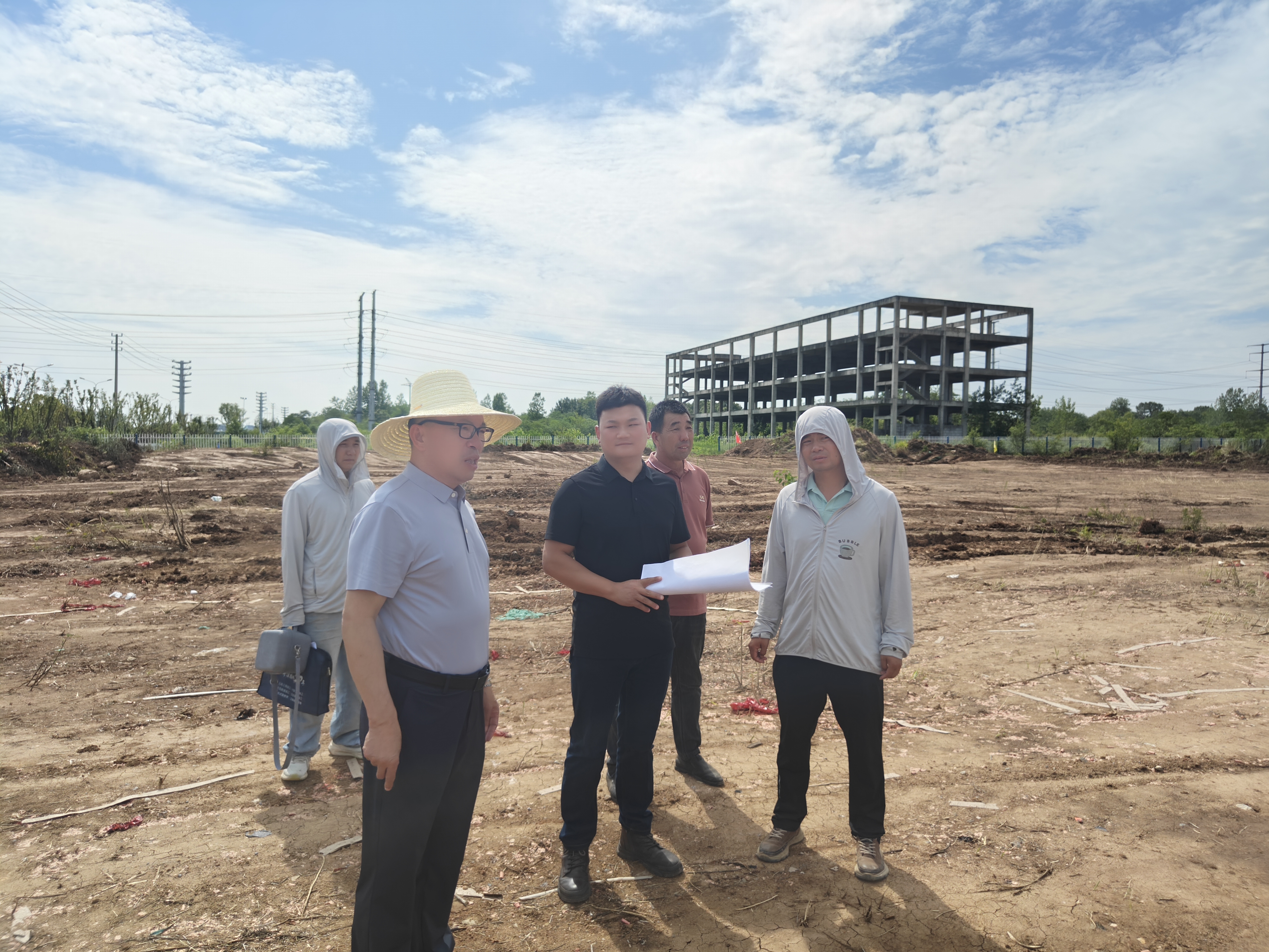实地踏勘 精准施策 | 加速推进永和集团高新技术产业园项目建设